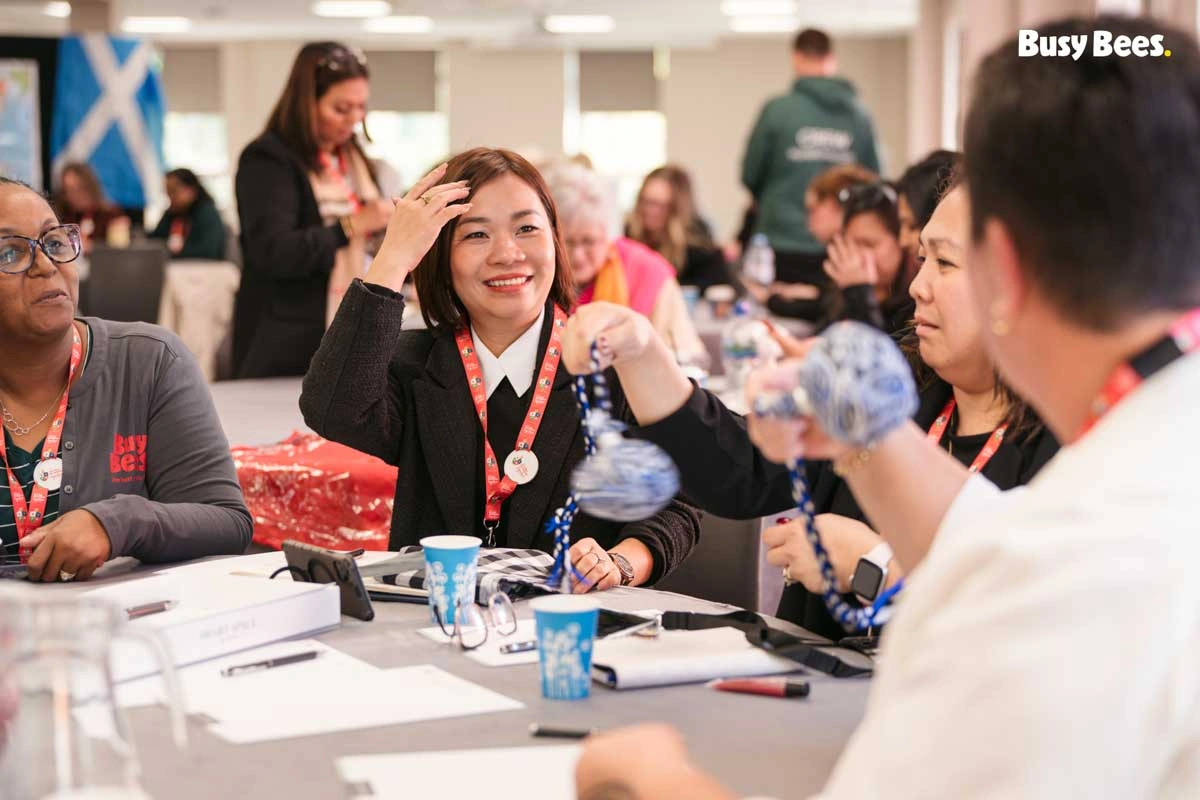 “Ms. Bùi Thị Kim Anh - Country Admission Director” đại diện Busy Bees Việt Nam tham gia với vai trò kết nối và học hỏi mô hình giáo dục quốc tế
