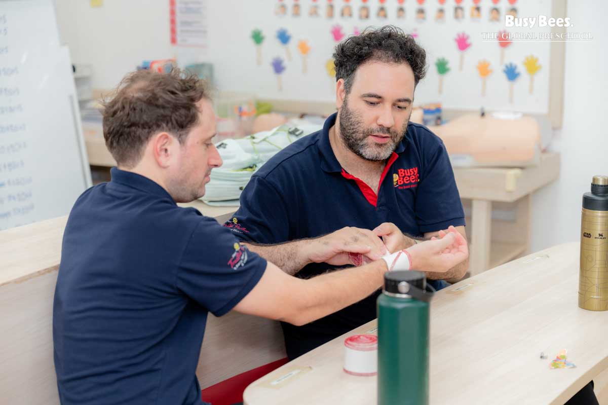 REGULAR FIRST AID TRAINING FOR TEACHERS